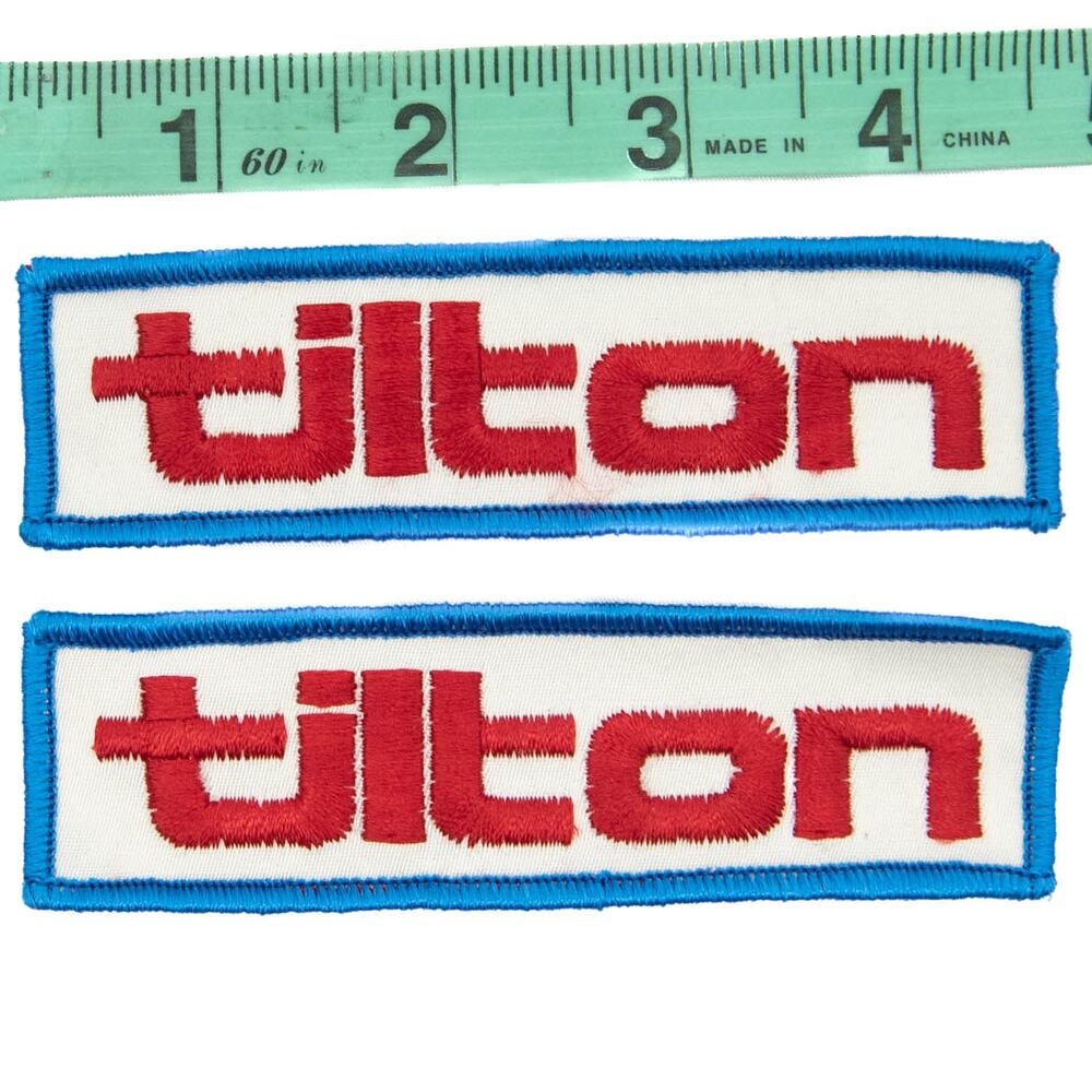 Vintage Tilton Automotive Racing Patches